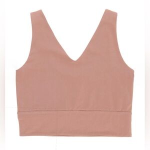 Sports bra in Blush 95% cotton